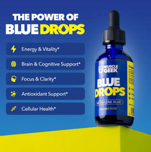 Blue Drops - Methylene Blue - Muscle Geek