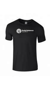 Body Balance Gym Tee (Muscle Fit) - Black