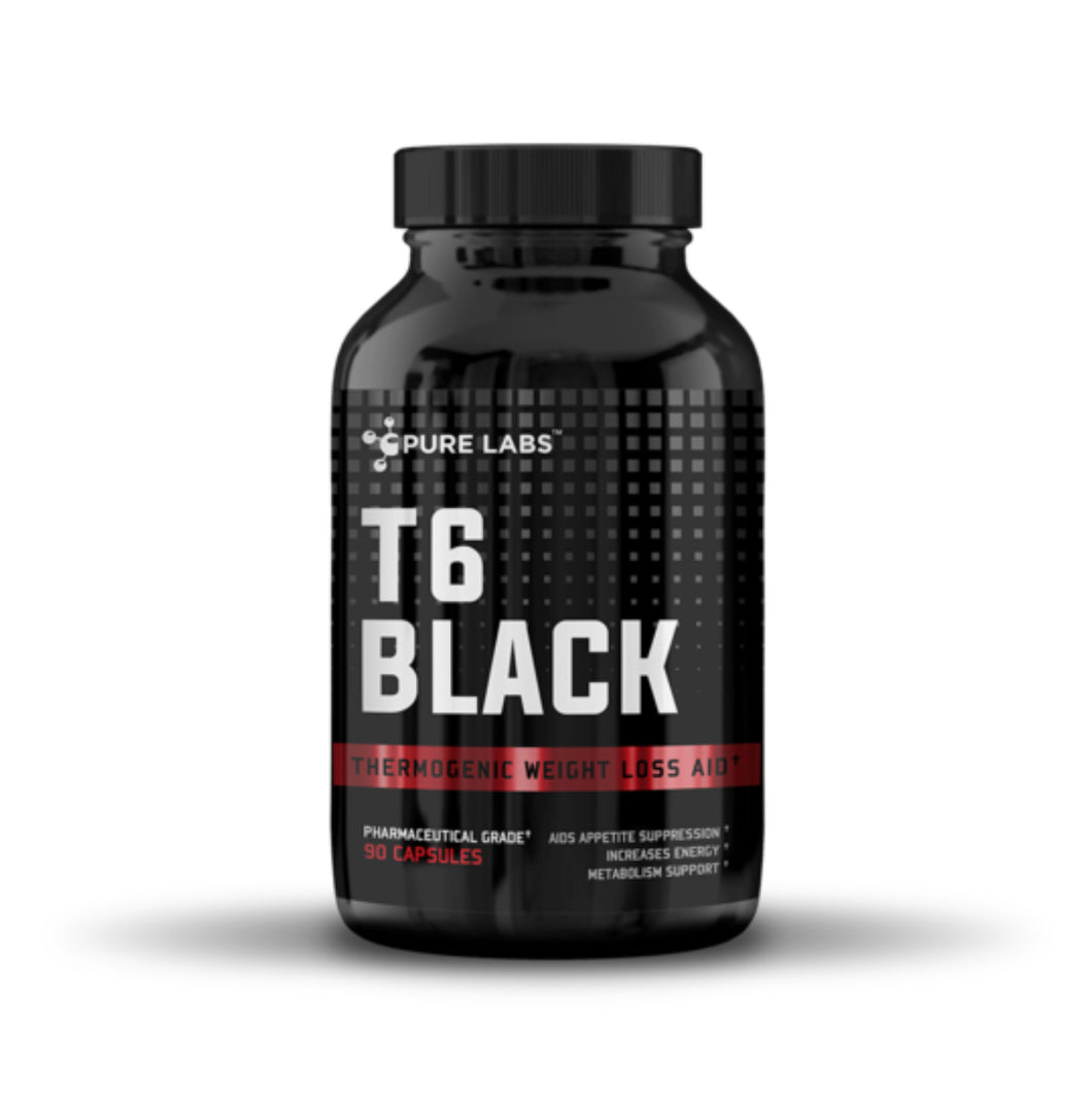 T6 Black Revolution Fat Burner - 90 Capsules - Pure Labs