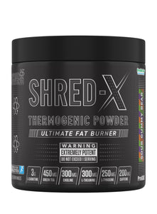 Shred X Thermogenic Powder 300g (Fat Burner Powder) Applied Nutrition