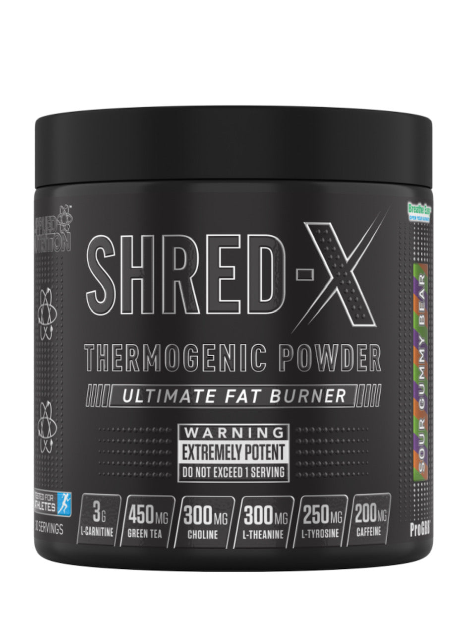 Shred X Thermogenic Powder 300g (Fat Burner Powder) Applied Nutrition