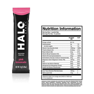 Electrolytes Mix - 12 Sachets- Halo Hydration
